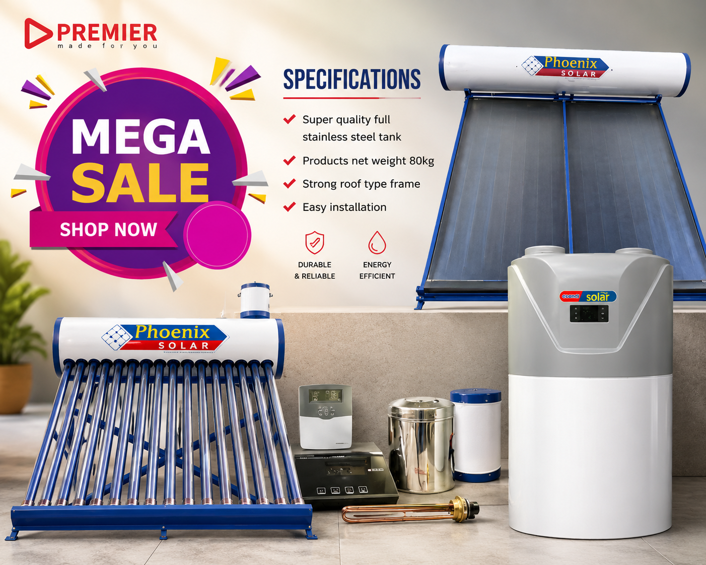 Solar Water Heaters