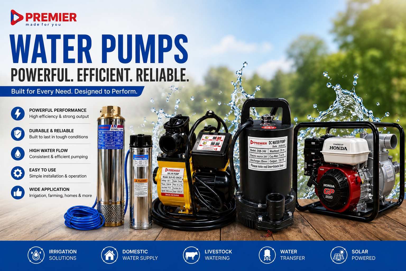 Solar Water Pumps